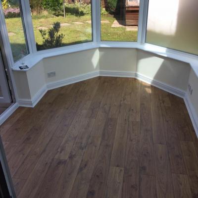 Quickstep Flooring fitted in a Conservatory by Excel