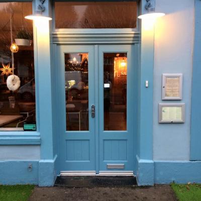 Commercial Joinery - Shop Doors for Bury Restaurant