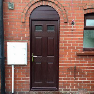 Mahogany Composite Doors