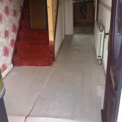 Landing Flooring Preparation