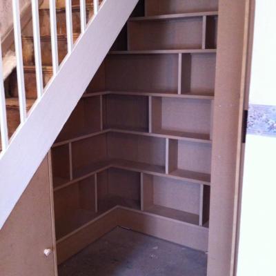 Under Stair Bookcase 2