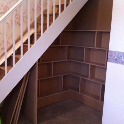 Under Stair Bookcase 3