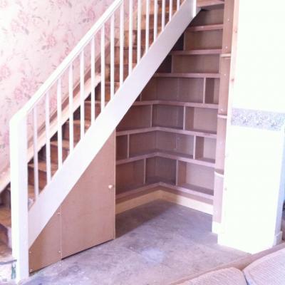 Under Stair Bookcase 4