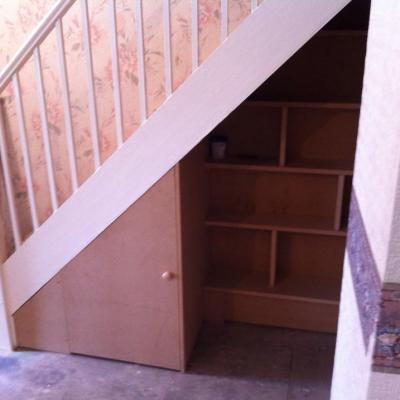 Under Stair Bookcase 6