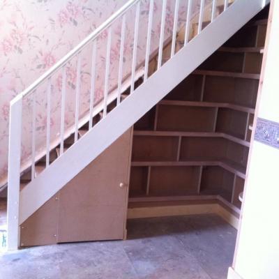 Under Stair Bookcase 7